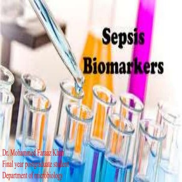 Sepsis biomarkers bio narers markets marker