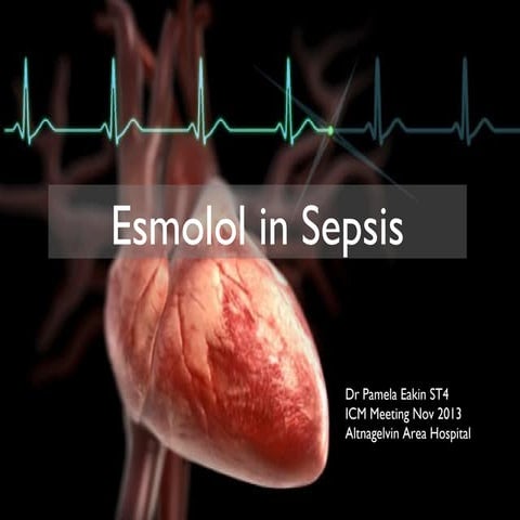 Esmolol in Sepsis