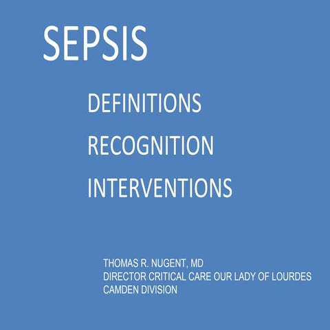 Sepsisgrandrounds