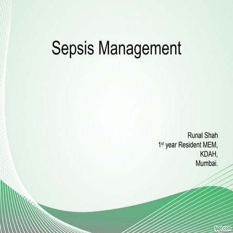 Sepsis Management