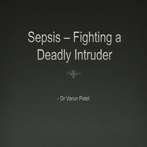 Acute Sepsis - Emergency Management | PPTX