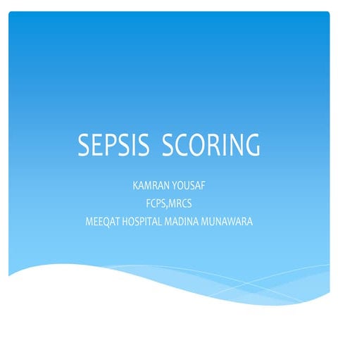 Sepsis  scoring