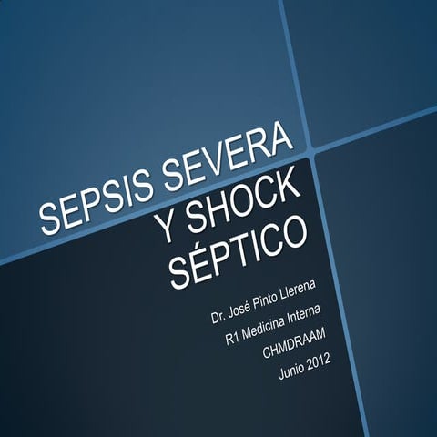 Sepsis severa y shock septico