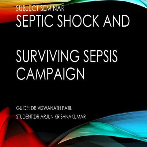 Sepsis with septic shock in intensive care.pptx