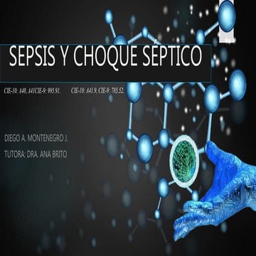 SEPSIS Y CHOQUE SÉPTICO