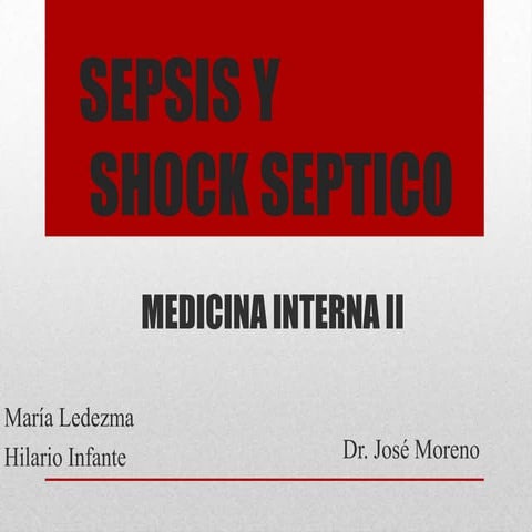 Sepsis y Shock Séptico, URG CRH-HRZA Valle de la Pascua Guarico