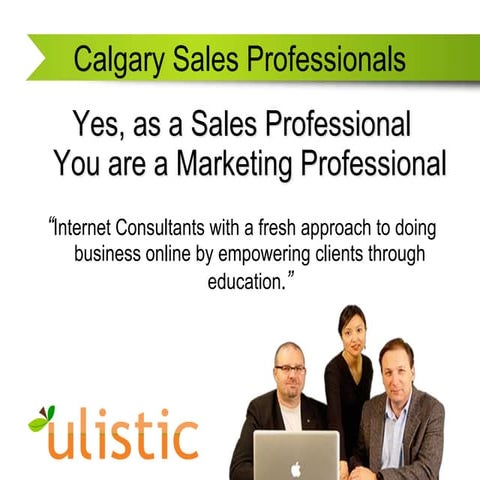 Social Media For Sales Professionals