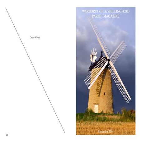 September 2014 - Warborough & Shillingford Parish Magazine