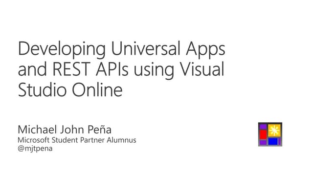 Developing Universal Apps and REST ...