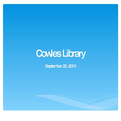 Sept20 2010 presentation