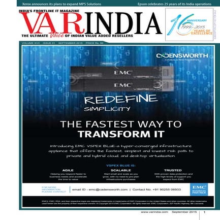 September issuu  2015, E- Magazine