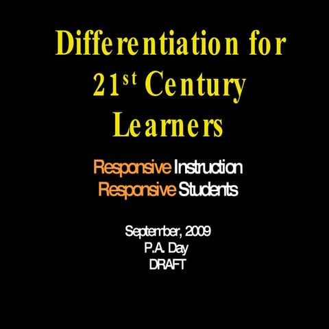 September 2009 P A  Day