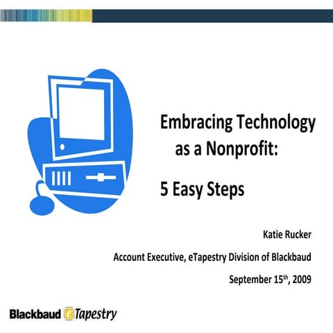 Embracing Technology as a Nonprofit: 5 Easy Steps