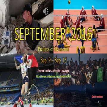 SEPTEMBER 2016 - Pictures of the month -Sep.09 - Sep. 15