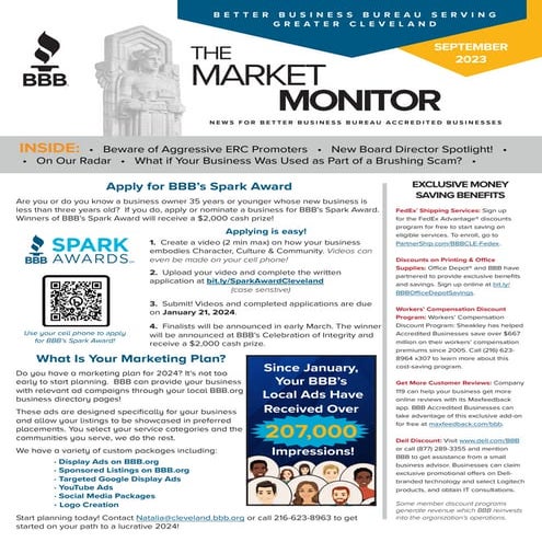 BBB Market Monitor: September 2023