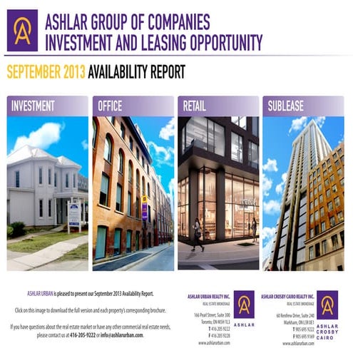 September availabilityreport