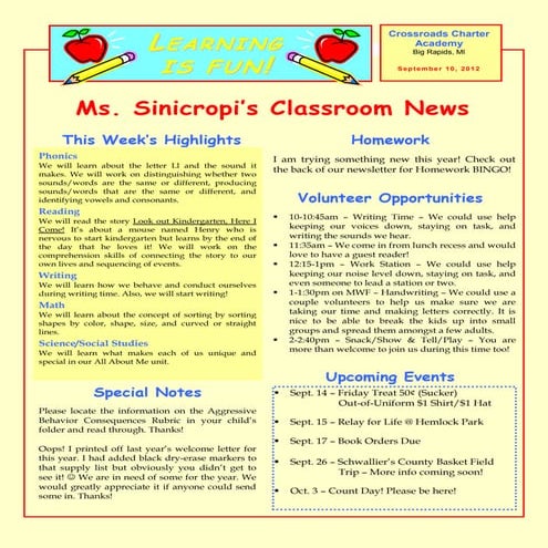 Newsletter