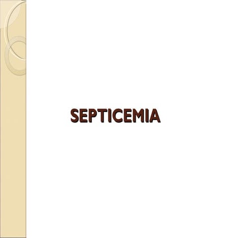 Septicemia