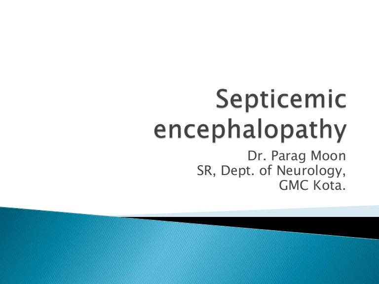 Septicemic encephalopathy
