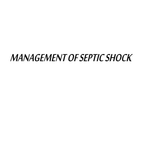 Septic shock