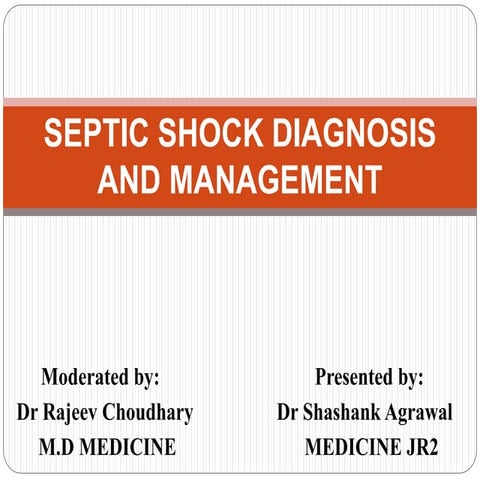 Septic shock management (1)
