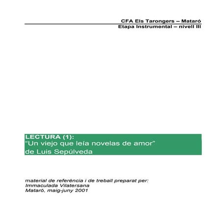 Sepulveda luis .un viejo que leia novelas de amor
