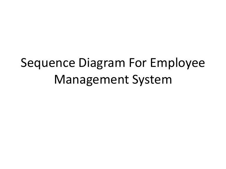 Sequence Diagram For Employee Management System Ems