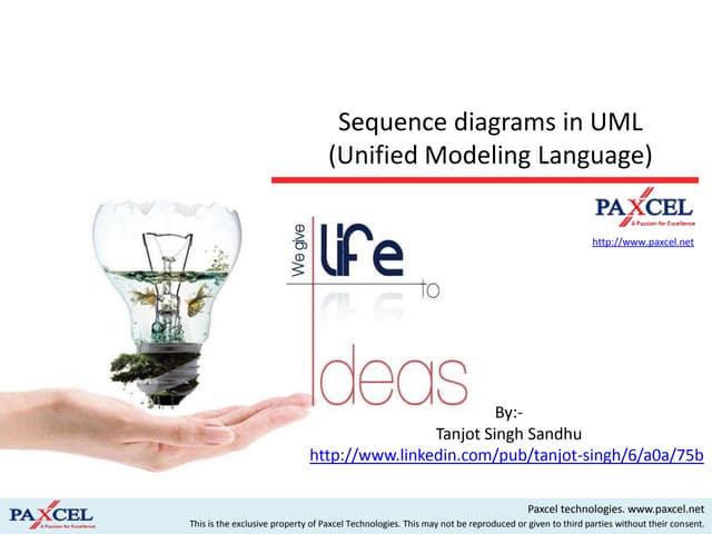 Sequence diagrams in UML