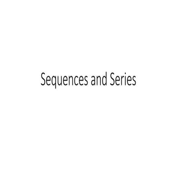 Statistics and Probability - sequences-and-Series.ppsx