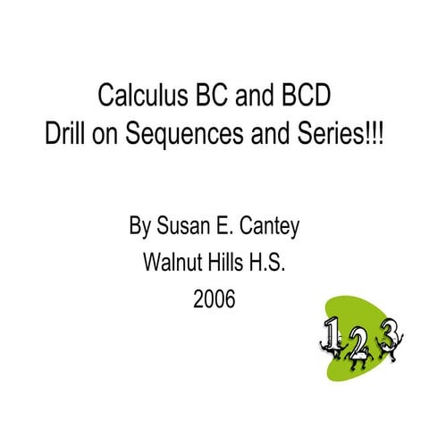 Sequence  series