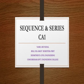 SEQUENCE & SERIES for engineering  sem1.pptx