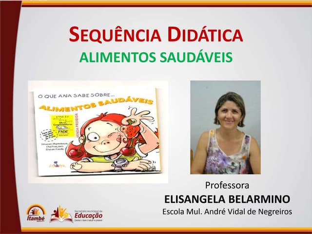 SEQUÊNCIA DIDÁTICA - ALIMENTOS SAUD...