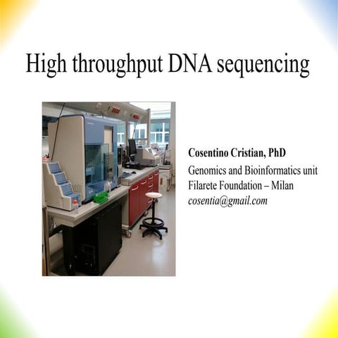 High throughput sequencing