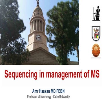 Sequencing in management of Multiple sclerosis