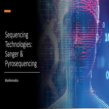 Pyrosequencing | PPTX