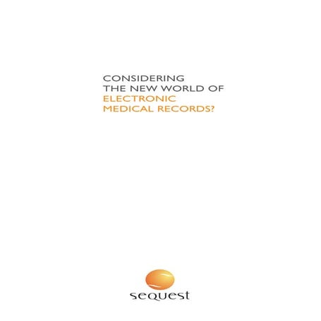 Sequest EMR Brochure