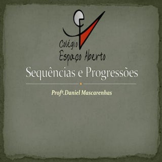 Sequências e progressões
