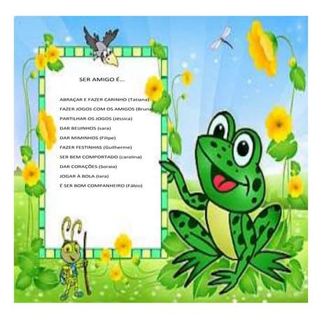 Ser amigo é