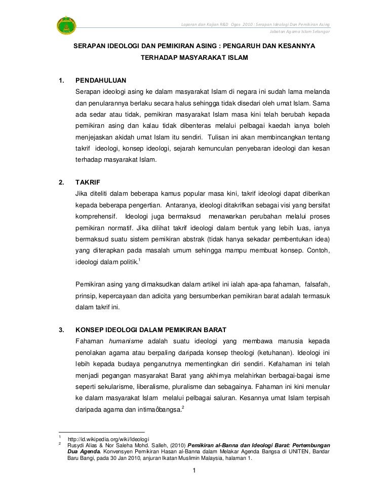 Serapan Ideologiasing