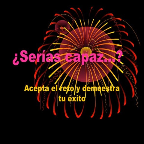 Serías capaz, sujeto y predicado i