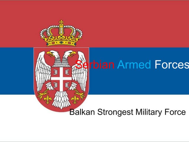 Serbian armed forces