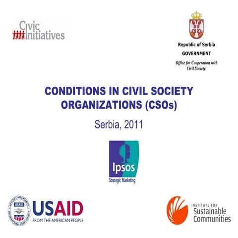 Serbian Civil Society Baseline Study 2011