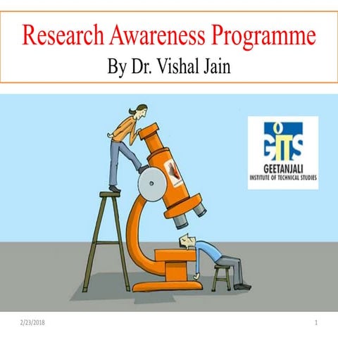 Research Awareness Programme (India)