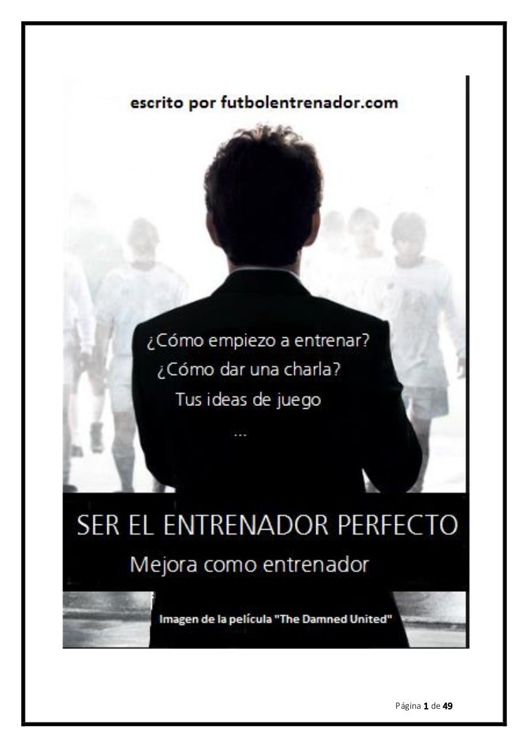 Ser El Entrenador Perfecto
