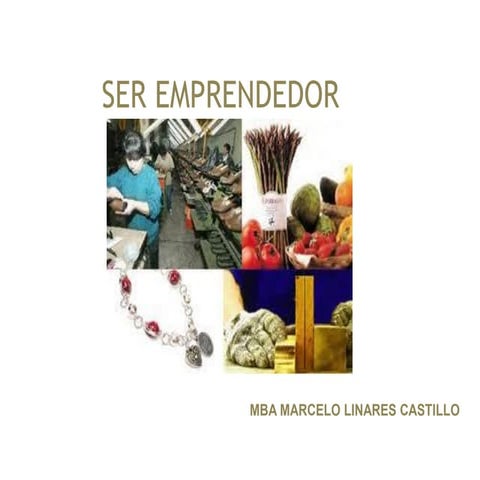 Ser emprendedor