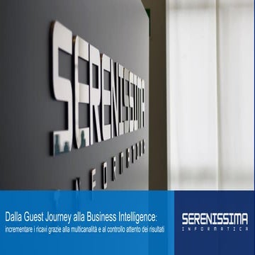 Dalla Guest Journey alla Business Intelligence.