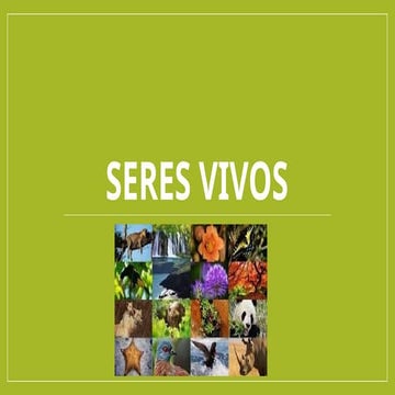 Manifestaciones de los seres vivos editad | PPTX