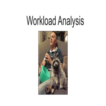 Workload Analysis
