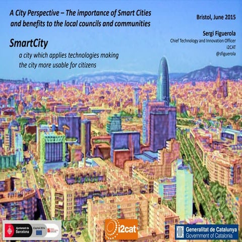 Smart city, a city which applies technologies making the city more usable for...