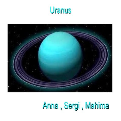 Uranus ppt | PPTX